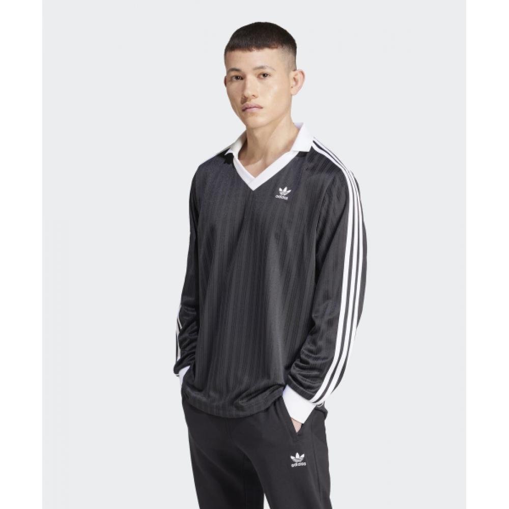 

Футбольная футболка с длинным рукавом ADIDAS Черная IZ4808