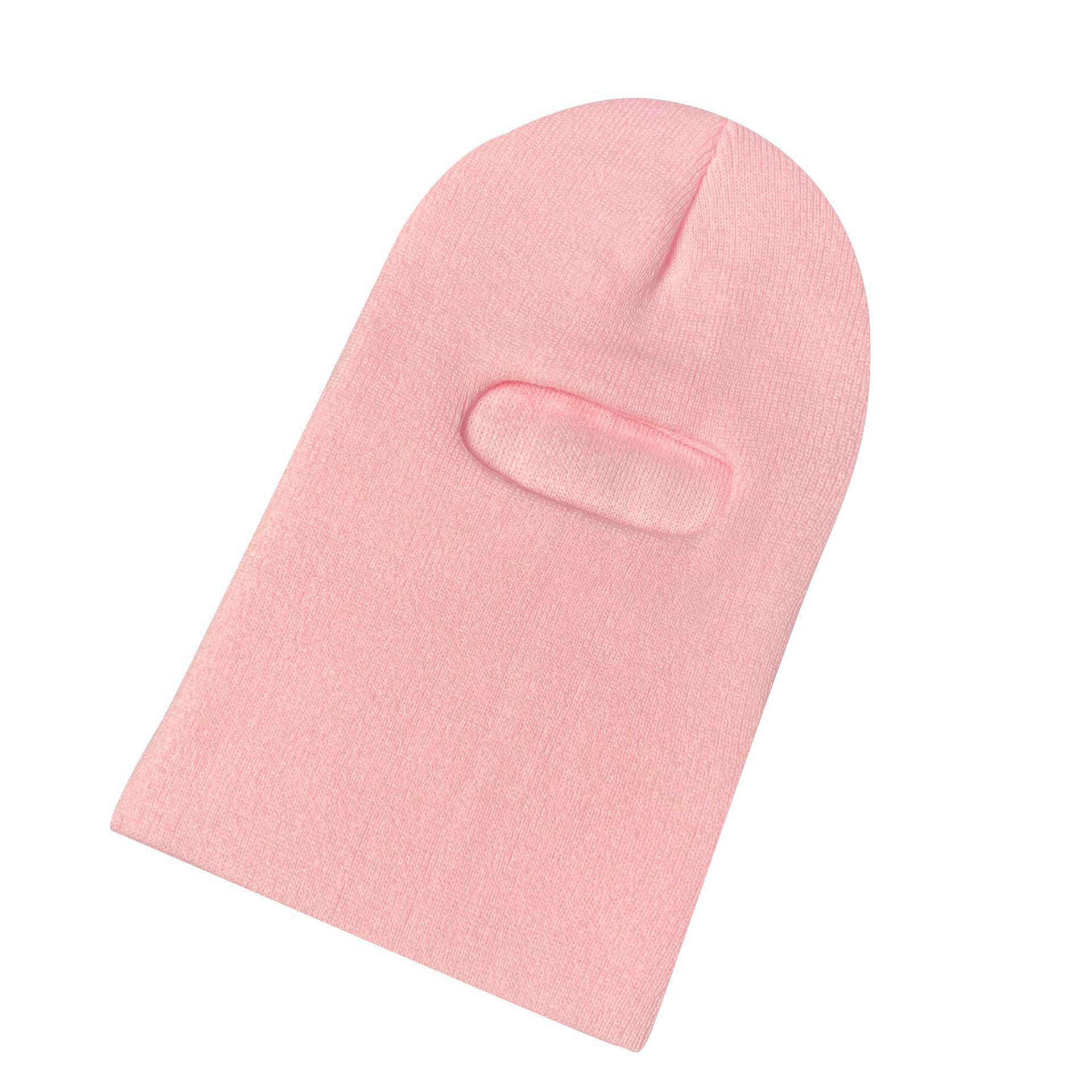 

2025 Kids Ear-Protecting Knit Pullover Hat & Neck Gaiter - Warm, Windproof for Autumn/Winter. рожевий