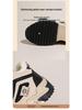 Women's Korean-Style Fleece-Lined High-Top Shoes - Versatile, Thick-Soled, Warm, Cotton Sporty Casual Dad Shoes