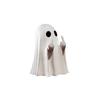 Multi-Functional Luminous Middle Finger Ghost Statue for Halloween Home Car Decor Table Shelf Ornaments