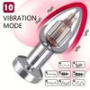Anal Vibrator Male Wireless Butt Plug Remote Control Prostate Massager Female Clit Stimulator Masturbator Sex Toy for Couple