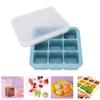 Silicone   Tray Multipurpose Flexible Easy Release Baby Food   Tray for Home Kitchen