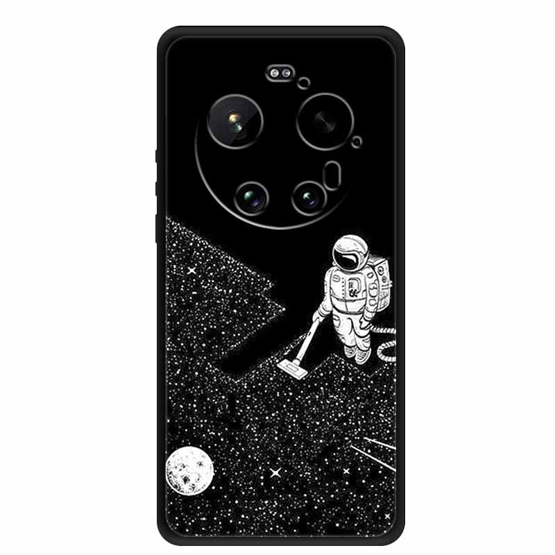 For Xiaomi 17 Ultra Case Black TPU Silicone Back Cover Soft Case For Xiaomi 17 Ultra Lens Full Protection Fashion Phone Fundas