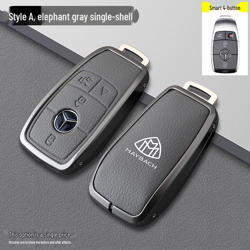 Maybach Model B Key Case - Elephant Grey
