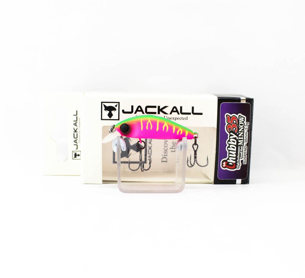 Jackall Chubby Minnow 35 Suspend Lure Dragon Fruit Mat Tiger (5721)