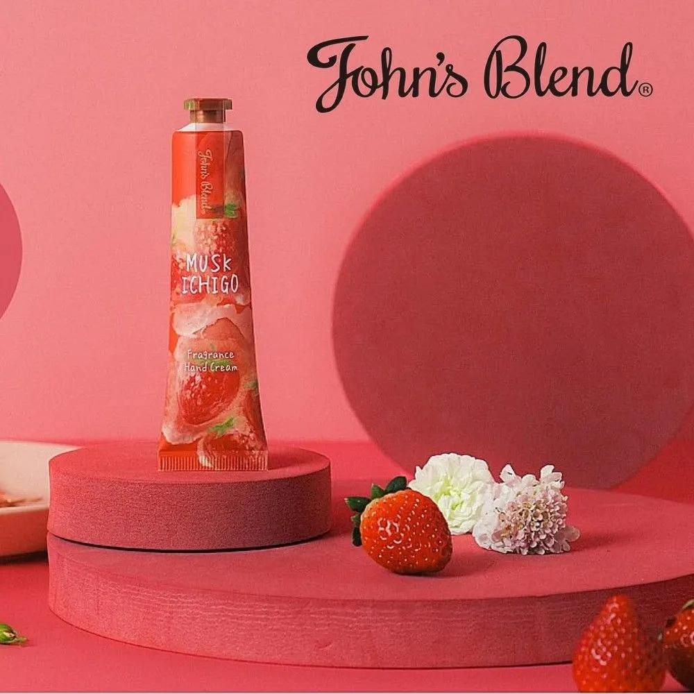 Jonesblend Musk Ichigo Клубничный Парфюмированный Крем для Рук 38г (4 шт)