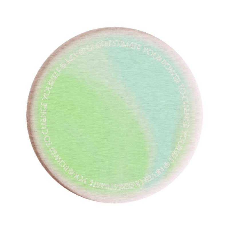 Round Plaid Hard Diatom Mud Coffee Tea Coaster Thermal Insulation Pad Office Non-slip Absorbent Pad