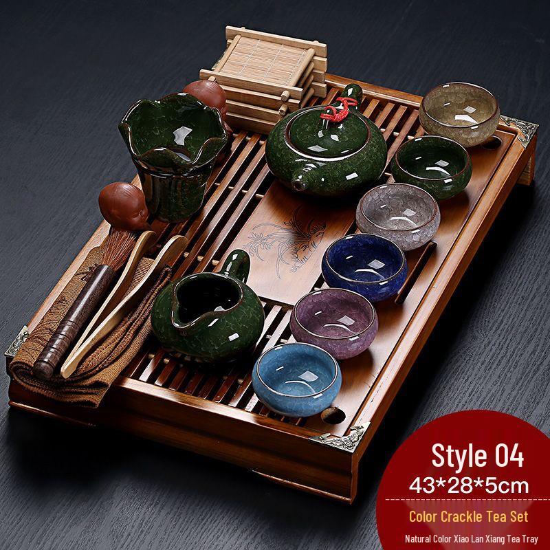 

Чайный сервиз Кунг-фу из керамики Цзыша Цзяканмин