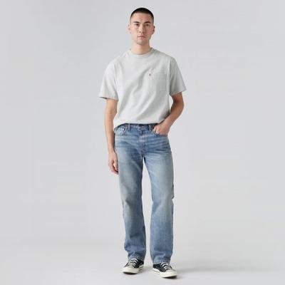 מכנסי ג'ינס ישרים במידה S לגברים של, גזרה רגועה 555, מספר דגם A7223 0006