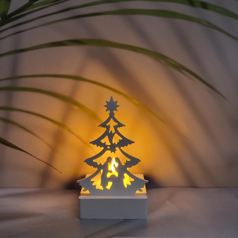 Christmas Tree Candle Holder Mould Candlesticks Silicone Molds Craft Molds