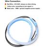 2 Stück 30cm Auto DRL Flexible Wasserdichte Scheinwerfer LED Streifen Universal Auto Scheinwerfer RGB Blinker Gelb Bremslicht Lauflicht