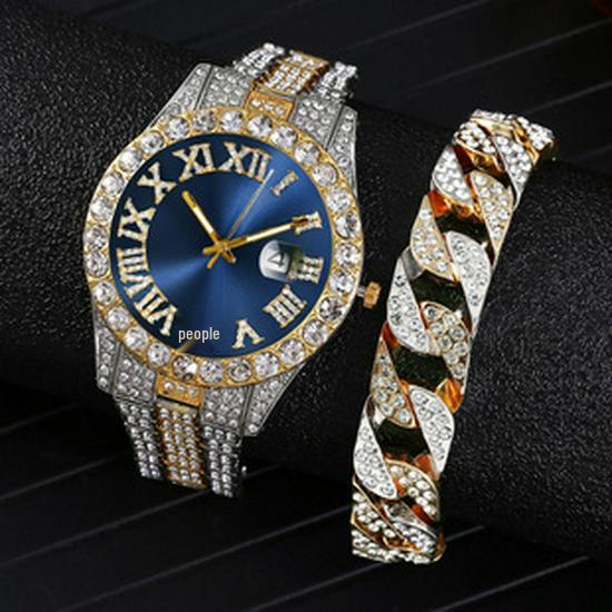 Digital Senior Watch with Spring Band and Simple Scale