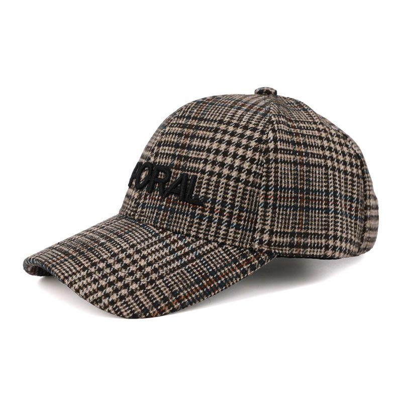 Casquette motif pied de poule avec carreaux Homme KAPORAL