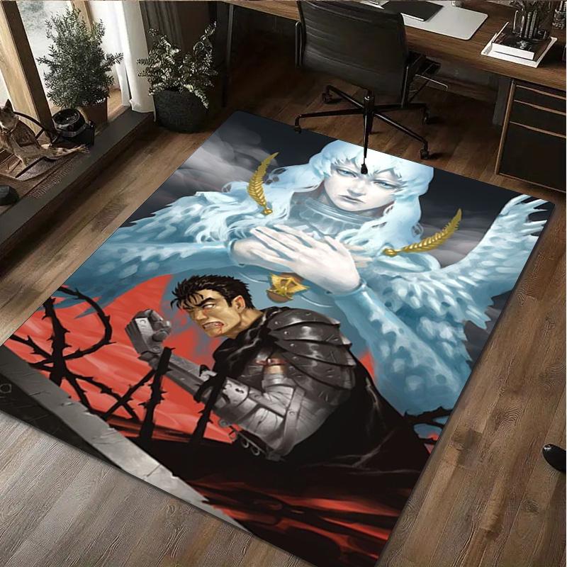 Furioso: Tappeto per la casa con avventura Dark Fantasy Tappeto Decorativo per Ufficio per Soggiorno Camera da Letto Zerbino Tappeto per Pavimento Tappeto per Area Sedia da Computer