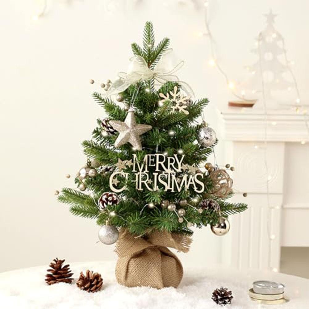 DIY vánoční dekorace Stolní dekorace Malý vánoční stromeček