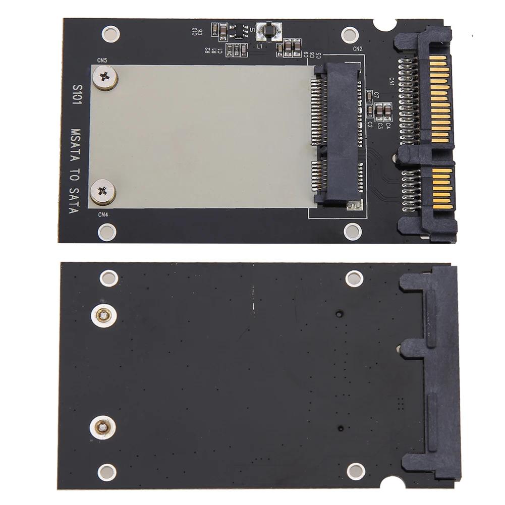 MSATA SSD to 2.5in SATA Convertor Adapter Card Computer Transition Card