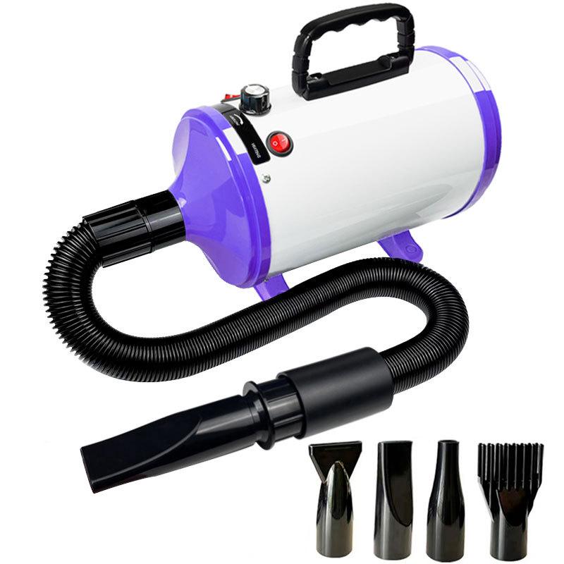 Pet Hair Dryer with Stepless Speed Control for Fast Drying