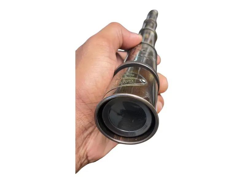 Dollond London 1920 Brass Telescope – Vintage Style Pirate Spyglass with Antique Finish