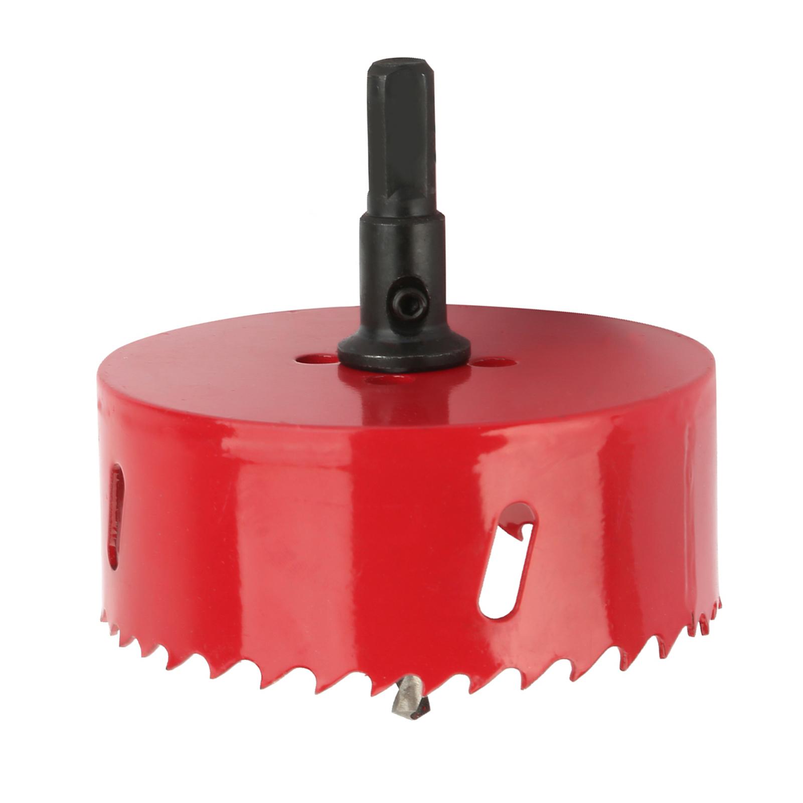 

90мм Кольцевая пила Металлорез Сверло Зубчатая резка Для Алюминия Дерева Пластика Гипсокартона