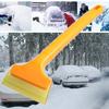 Car Windshield Ice Scraper Long Handle Versatile Car Snow Removal Scraper Ice Crusher Breaker for