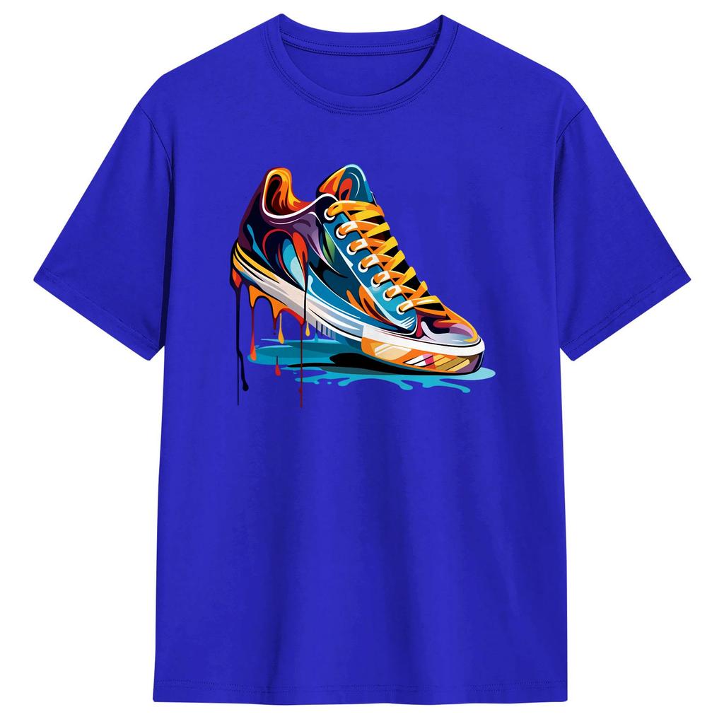 Streetwear T Shirt Summer Art Design Daily Sport Novelty Tshirts 100 Cotton Tee Shirt For Unisexs Aesthetic Hot Sale Tees