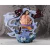 TAMASHII NATIONS Figuarts Zero One Piece Monkey D. Luffy Gear 4 Action Figure 210mm PVC ABS Painted Collectible