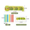 High-Standard Wooden First-Class Caterpillar Superior-Grade Color Top-Grade Matching First-Class Game First-Class Montessori First-Class