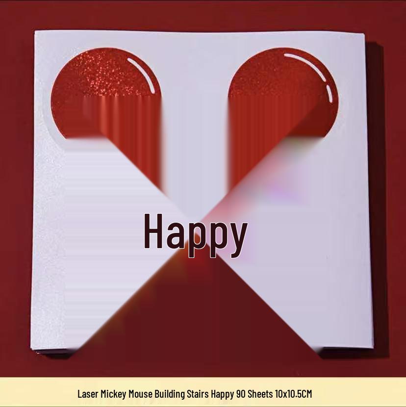 Self-Adhesive Double Happiness Stickers for Newlywed Room and Bride's Dowry Decoration