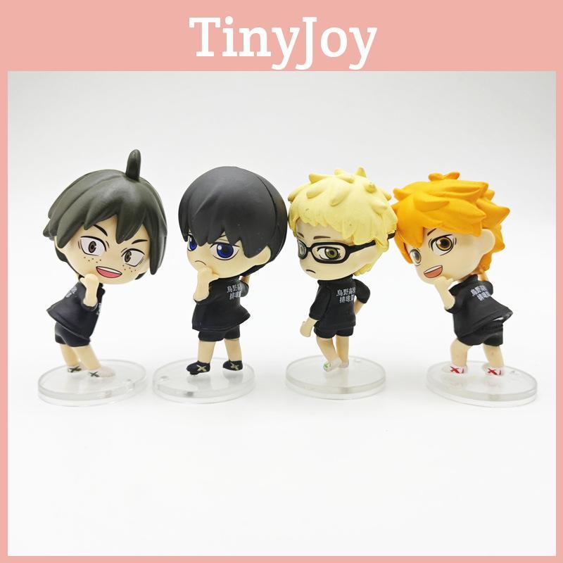 Haikyuu Action Figure Show Team Uniform Pvc Collectible Volleyball Boy Toy Model