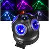 Colorful LED Beam Lamp Sound Activated Stage Lights Disco Ball Light  for Home Kids Birthday Wedding Bar Party