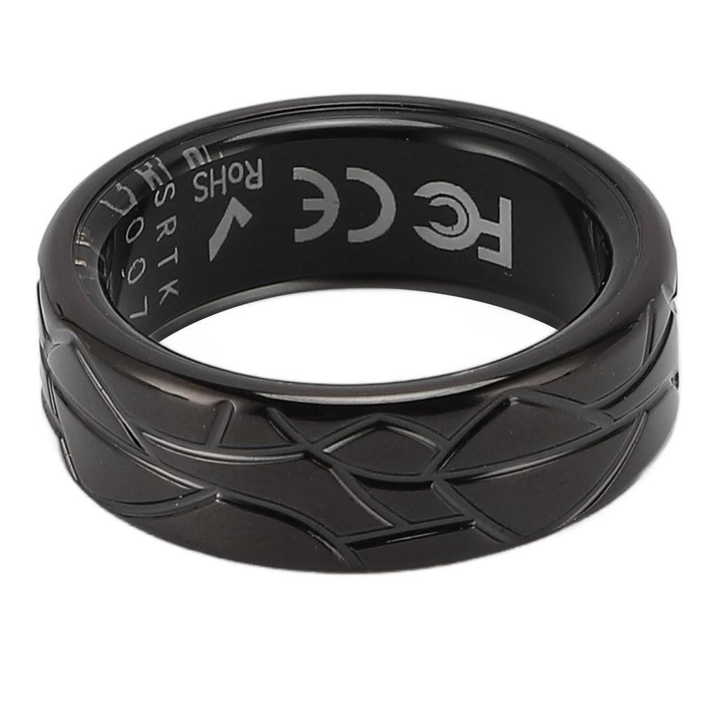 Smart Ring Fitness Tracker Tragbarer Schlafüberwachung Wasserfester Multifunktionsring für Gestur