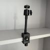 Adjustable C Shape Clip Rod Mount With 90mm/280mm Flexible Arm For Photography Lighting Stand And Phone Mount
