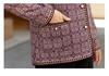 Mom's Chic Short Jacket: Trendy Spring/Autumn Style for Middle-Aged & Elderly Women - Stylish & Versatile Upper Wear for Fashionable Grandmas