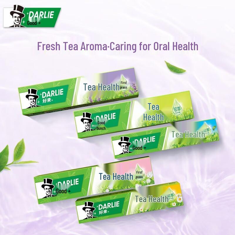 Darlie Tea Health Thyme & Longjing Green Tea Gum Care Toothpaste Twin Pack