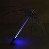 Battery Powered 7 Color Changing LED Umbrella Flashlight for Safely Night Walking