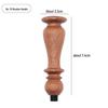 Rosewood Wax Seal Handle - Retro European Style for Envelopes