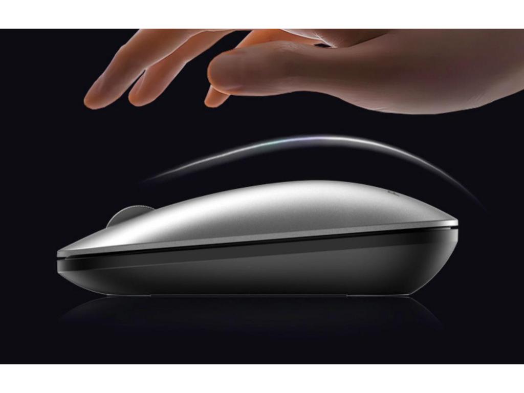 PISEN Portable Wireless Bluetooth Dual Mode 5.0 Mouse for Apple Mac, Laptop, Desktop, USB Universal