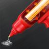 100W Hot Melt Glue Gun With LED Light For Dewalt For Makita/Milwaukee/Bosch/Ryobi 18V Li-ion Battery For Manual Work Repair