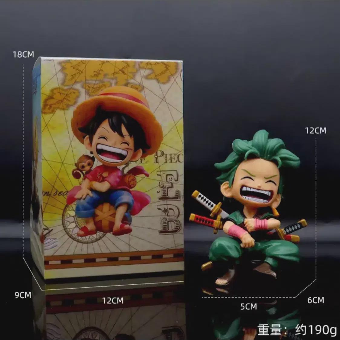 

One Piece Luffy Zoro Sd Figure Set