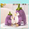 Penguin Adorable Plush Toy Creative Eggplant Penguin Doll Perfect Gift Birthday