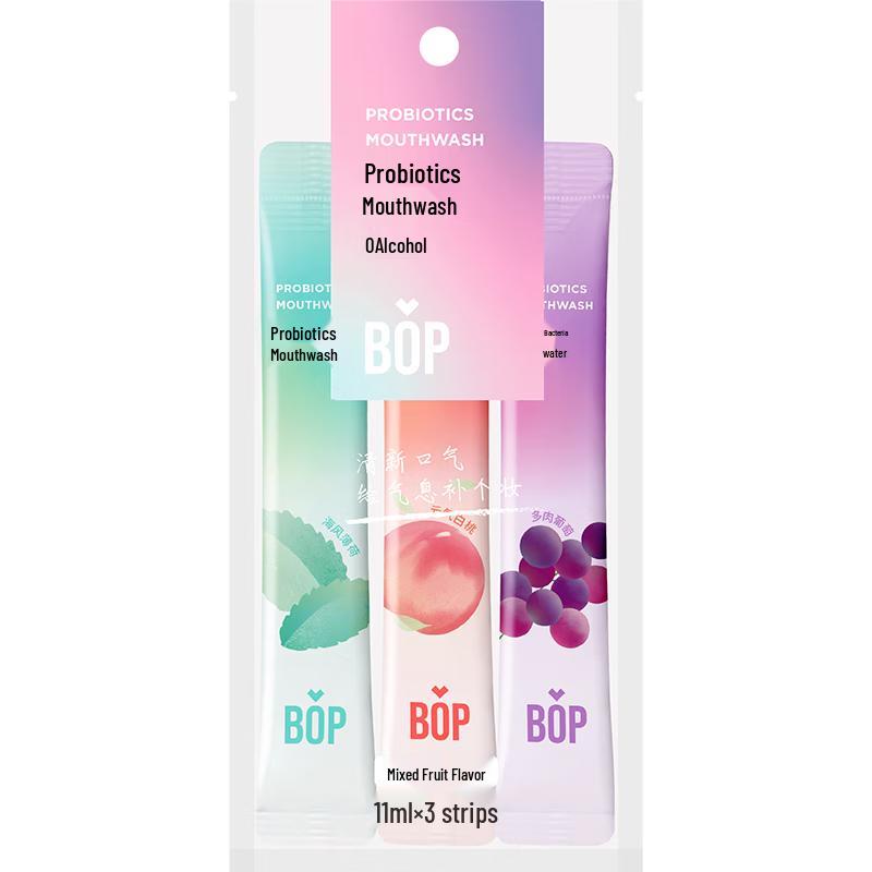 Bop Dilraba-Endorsed Portable Mouthwash Strips