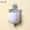Wall-Mounted Turtle Toothbrush Holder with Drain 
