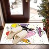 Custom Name Colorful Cartoon Barba-papa Rug Game Carpet, Floor Mat for Bedroom Living Room Entryway Rug, Home Decor Idea Gift for Christmas birthday