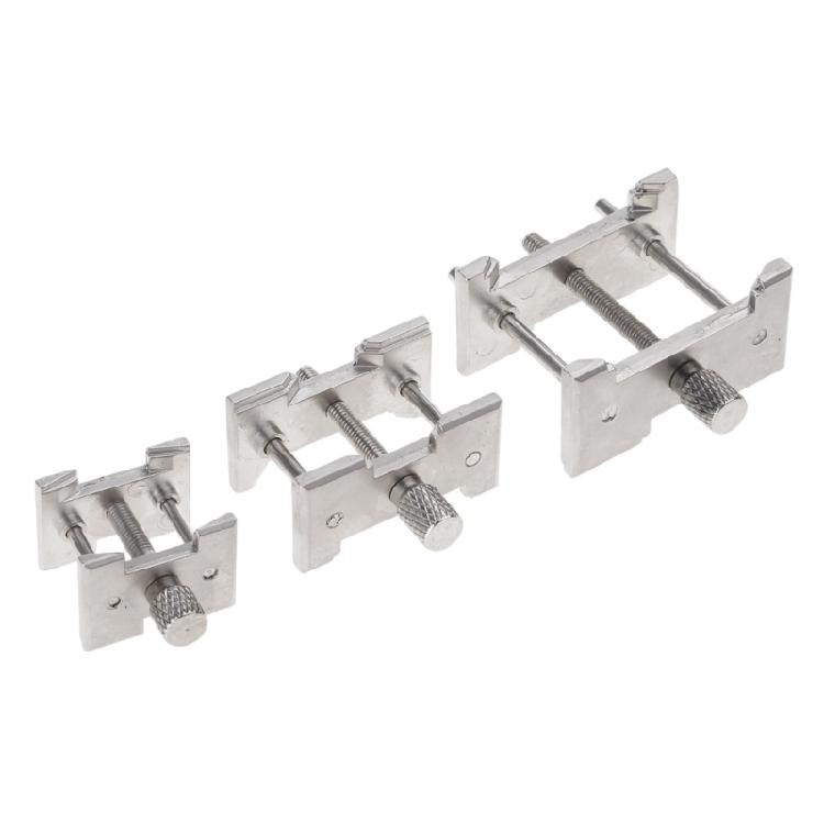 Multifunctional Fixed Base Aluminum Watch Movement Holder Watches Repair Accessory Watch Movement Clamp for Watchmaker