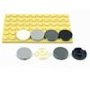 70pcs Compatible Assemble Particles 4150 Flat Round 2x2 Building Blocks MOC Parts DIY Enlighten Bricks Educational Toy