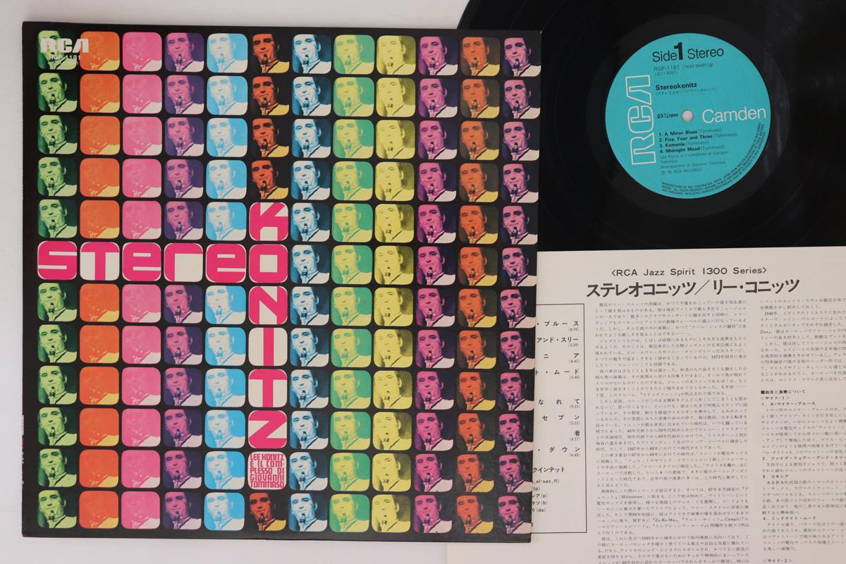 

LP Record LEE KONITZ - Stereokonitz RGP1181 RCA 1976 Japan Jazz Used