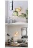 Wireless USB Charging Remote Chandelier with Retro Glass Flowers for Bedroom or Dining Room - Nordic Style