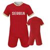 Kit Maglia da Calcio Serbia Uniforme da Calcio Giovanile Tuta Scolastica da Squadra
