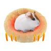 PAVIKE Hamster Bed, Bird Small Animal Bed, House, Bird Nest Mat, Fluffy, Fluffy, Fall and Winter Protection, Cold Protection, Warm, Washable,
