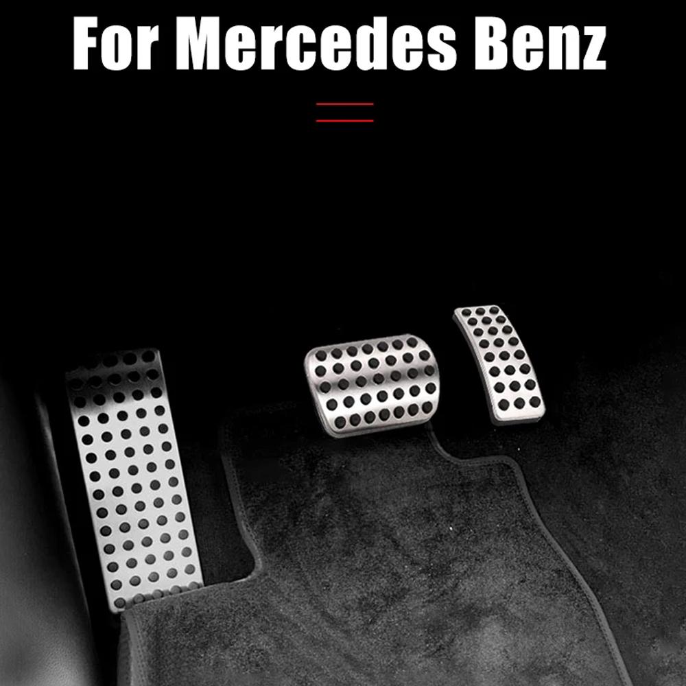 Car Gas Brake Pedal for BMW 1 Series F40 118i F70 118d 2020~2025 2021 Stainless Steel Anti-Slip Footrest Pedals Cover Accessorie